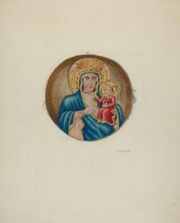 Religious Embroidery, 1940. Creator: Stanley Mazur.