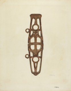 Whip Socket, 1935/1942. Creator: William McAuley.