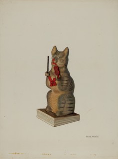 Squeak Toy Kitten, c. 1938. Creator: Frank McEntee.