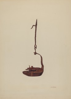 Betty Lamp, c. 1936. Creator: Frank McEntee.