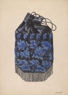 Beaded Bag, c. 1936. Creator: James McLellan.