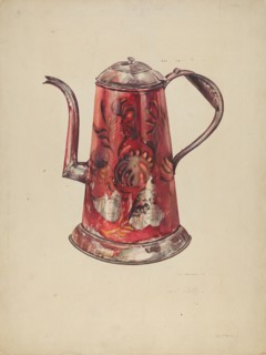 Tin Teapot, c. 1938. Creator: James McLellan.