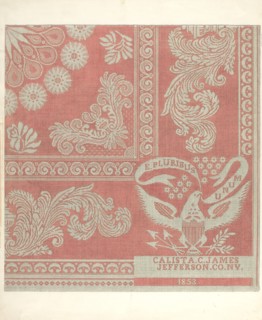 Tyler Coverlet, c. 1941. Creator: Merkley, Arthur G..
