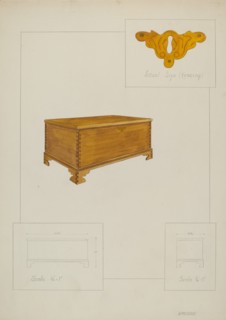 Chest, c. 1937. Creator: Katherine Morris.