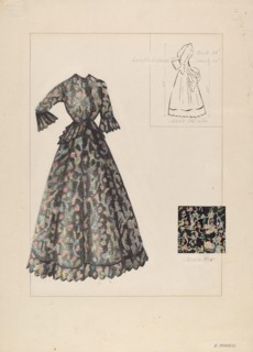 Dress, c. 1937. Creator: Katherine Morris.