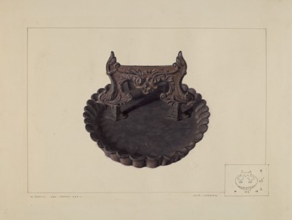 Foot Scraper, c. 1938. Creator: Ralph Morton.