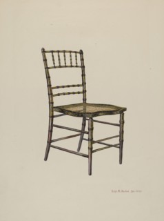 Chair, c. 1939. Creator: Ralph Morton.