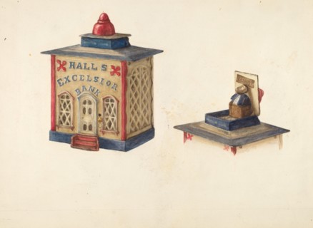 Iron Bank, c. 1942. Creator: Stella Mosher.