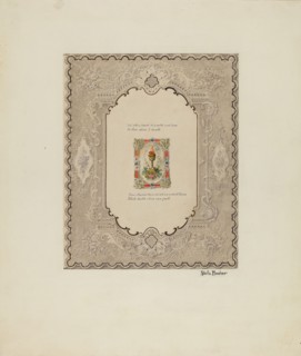 Valentine, c. 1941. Creator: Stella Mosher.