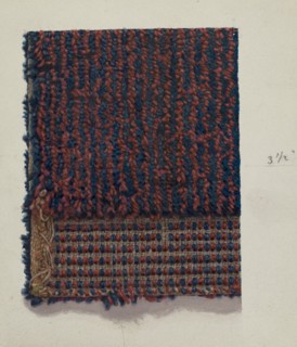 Woven Covering for Chair Seat, 1935/1942. Creator: Elizabeth Moutal.