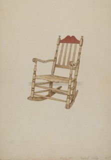 Rocking Chair, 1937. Creator: Henry Murphy.