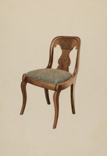 Chair, 1937. Creator: Henry Murphy.