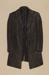Prince Albert coat, c. 1941. Creator: Lelah Nelson.
