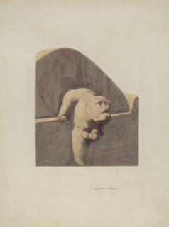Water Spout, Sandstone, 1939. Creator: Raymond E. Noble.