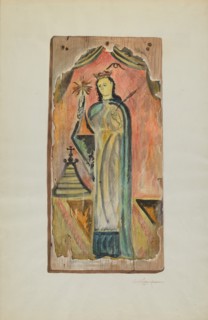 Santo (Nuestra-Sonora di la Luze), 1939. Creator: Carl O'Bergh.