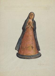 Bulto, 1939. Creator: Carl O'Bergh.