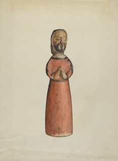 Bulto, c. 1938. Creator: Carl O'Bergh.