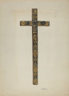 Cross, c. 1939. Creator: Carl O'Bergh.