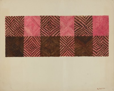 Jerga (Carpet), c. 1938. Creator: Marjery Parish.