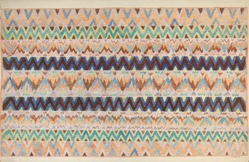 Colcha, c. 1937. Creator: Marjery Parish.