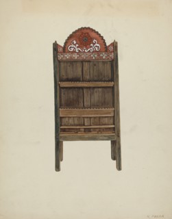 Trastero (chest), c. 1939. Creator: Marjery Parish.