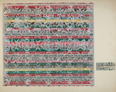 Bedspread, c. 1937. Creator: Marjery Parish.