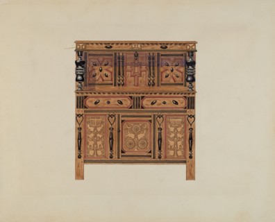Hartford Cupboard, c. 1936. Creator: Martin Partyka.