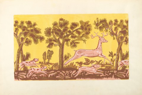Bandbox Design, c. 1936. Creator: Martin Partyka.