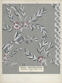 Decorated Wall, c. 1938. Creator: Martin Partyka.