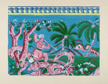 Bandbox Paper, c. 1937. Creator: Martin Partyka.