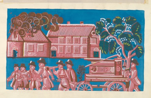 Bandbox Design, c. 1937. Creator: Martin Partyka.