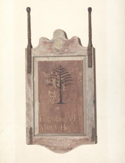Tavern Sign, c. 1940. Creator: Alfred Parys.