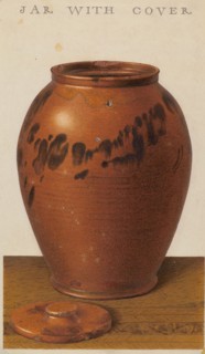 Covered Jar, c. 1939. Creator: Alfred Parys.