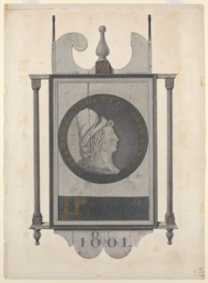 Tavern Sign, c. 1939. Creator: Alfred Parys.