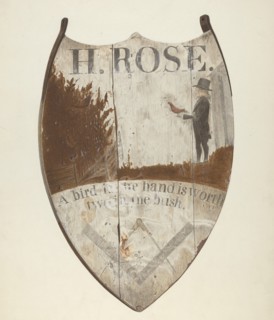 Tavern Sign, c. 1940. Creator: Alfred Parys.