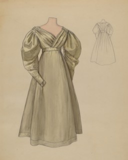 Dress, c. 1936. Creator: Jean Peszel.