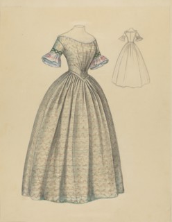 Dress, c. 1938. Creator: Jean Peszel.