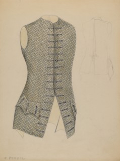 Waistcoat, c. 1937. Creator: Jean Peszel.