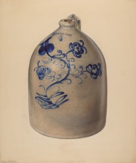 Jug, c. 1937. Creator: Jean Peszel.