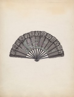 Fan, 1935/1942. Creator: Jean Peszel.