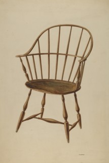 Windsor Chair, c. 1939. Creator: Louis Plogsted.