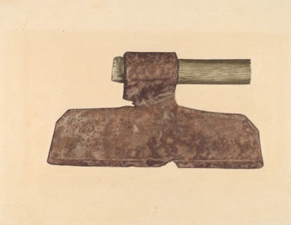 Broad Axe, c. 1939. Creator: Paul Poffinbarger.