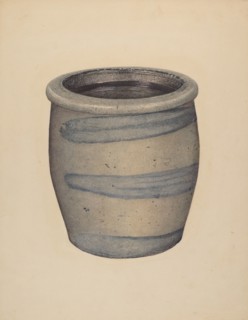 Crock, c. 1939. Creator: Paul Poffinbarger.