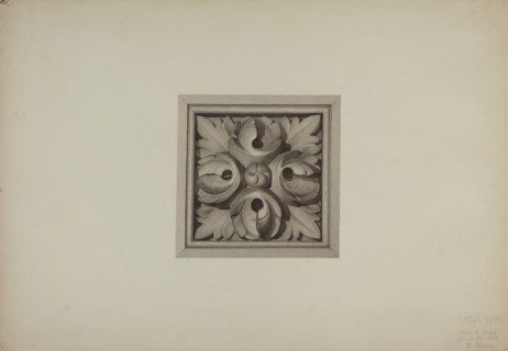 Architectural Detail, 1939. Creator: Robert Pohle.