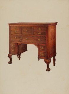Side Board, c. 1937. Creator: Robert Pohle.