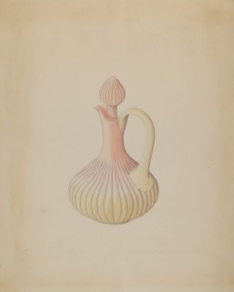 Cruet, c. 1936. Creator: Dorothy Posten.