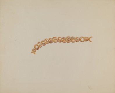 Gold Chain, c. 1937. Creator: Dorothy Posten.