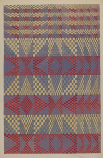 Coverlet, c. 1936. Creator: Dorothy Posten.