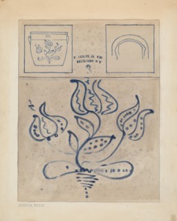 Crock, c. 1937. Creator: Jessica Price.