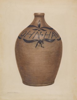 Jug, c. 1938. Creator: Jessica Price.